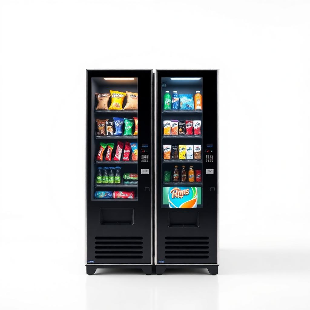 Lunch Room Container w/ Vending Machines