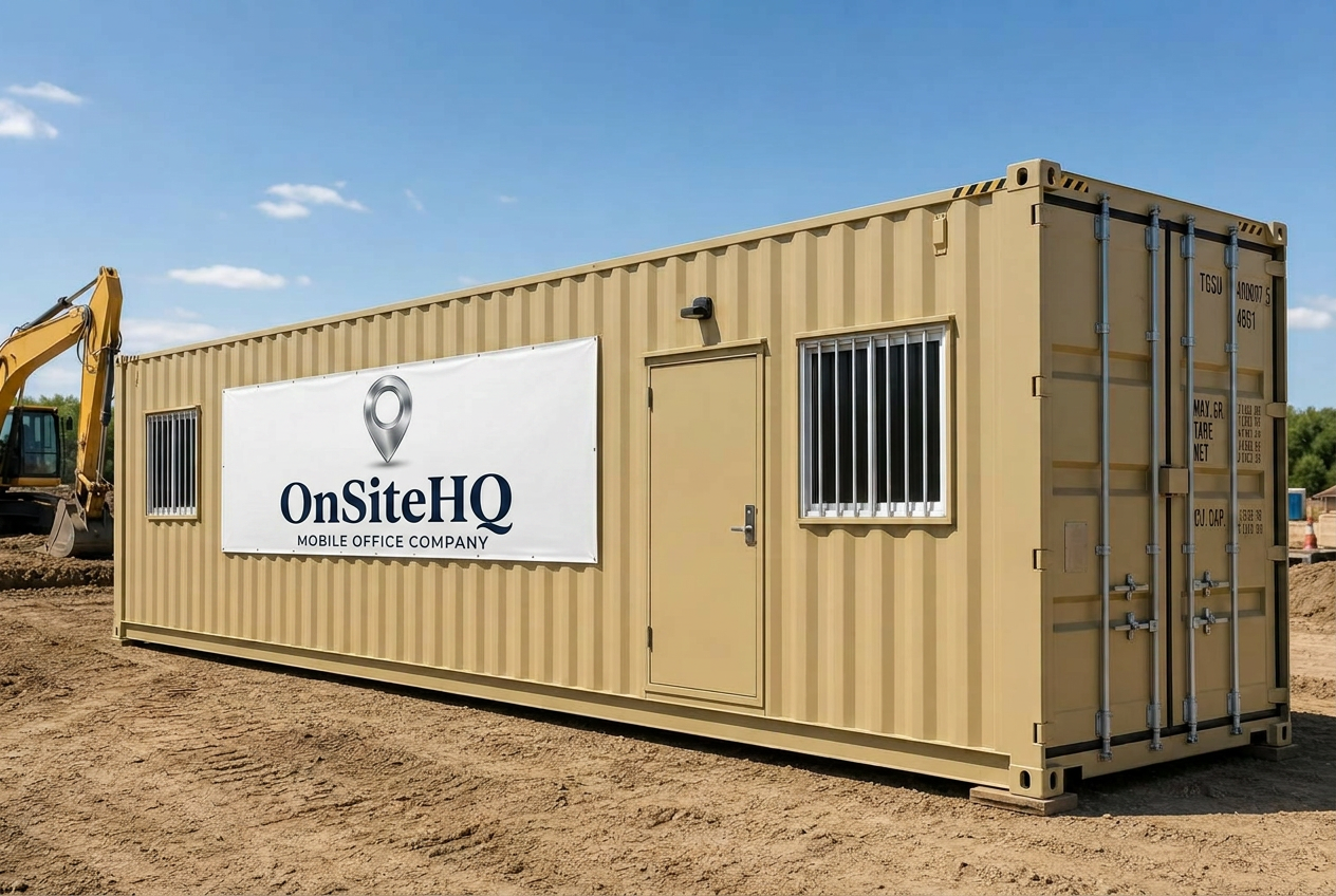 40ft Ground Level Office